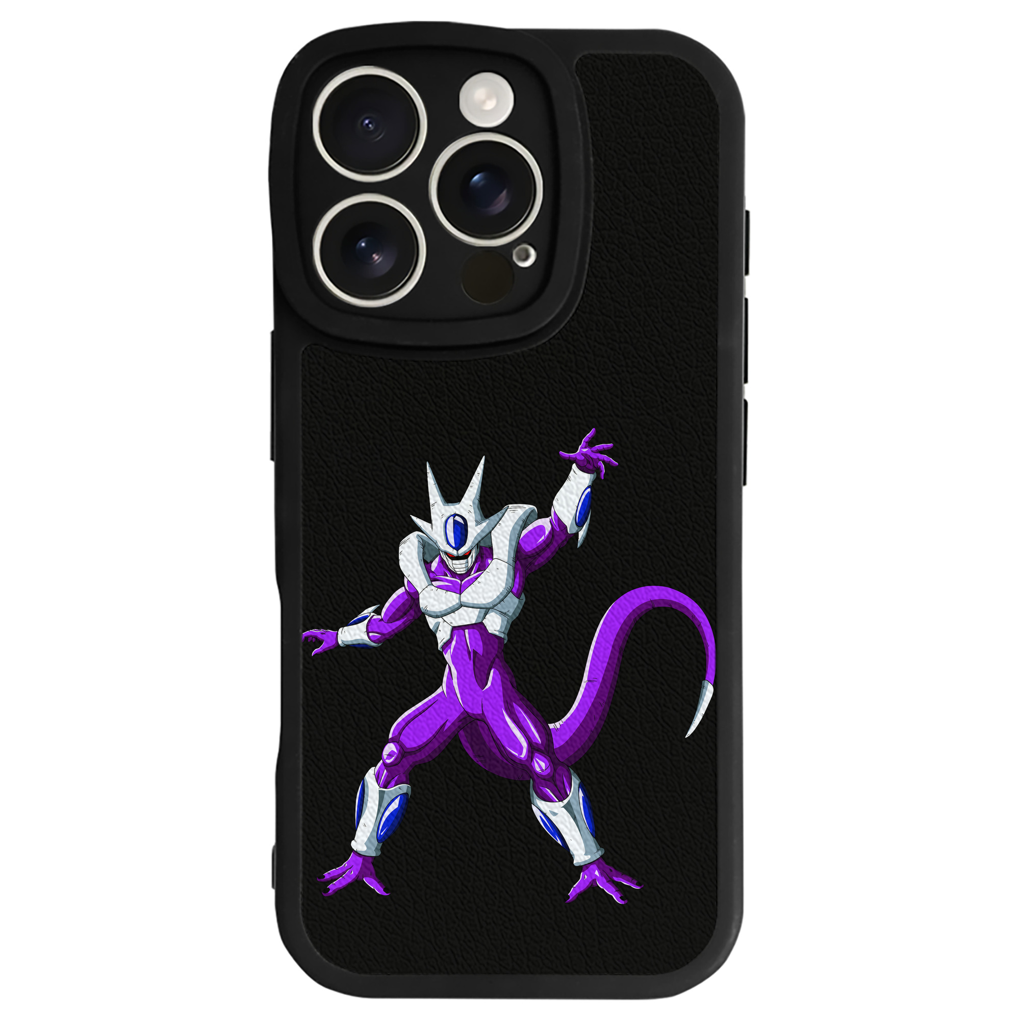 （画像用） ドラゴンボール クウラ DRAGON BALL Cooler Coora 【iPhone 16シリーズ対応】シリコンスマホケース（レザー調） 材質：シリコン